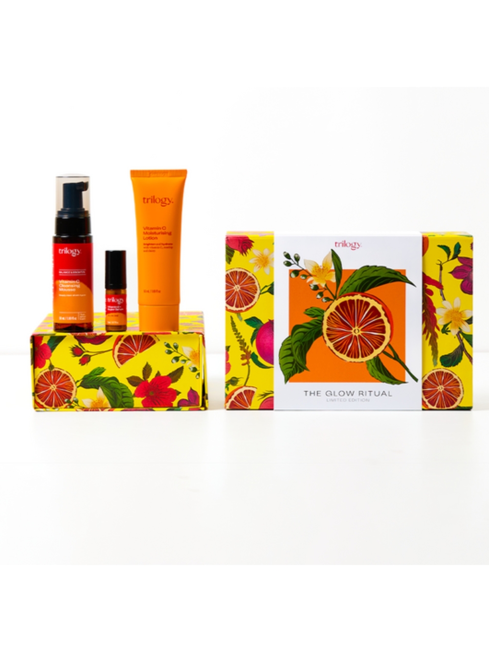 trilogy The Glow Ritual Skincare Gift Set Vitamin C Limited Edition NIB